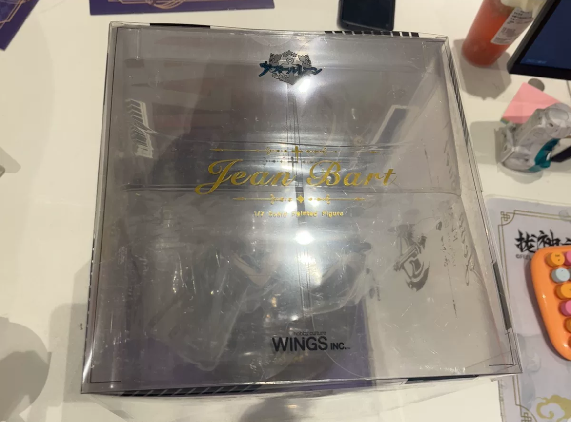 WINGS INC Authentic Azur Lane Jean Bart Dress Ver. 1/7 Anime Figure Toy 260mm