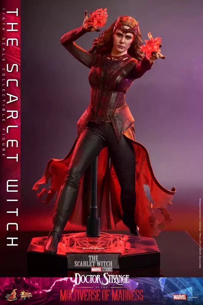 Ready! Hot Toys MMS652 The Multiverse of Madness 1/6 The Scarlet Witch Figure