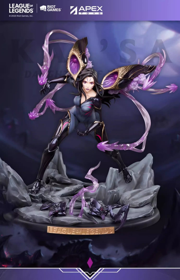 Ready! New League of Legends Kaisa Daughter of the Void 1/6 Model Statue
