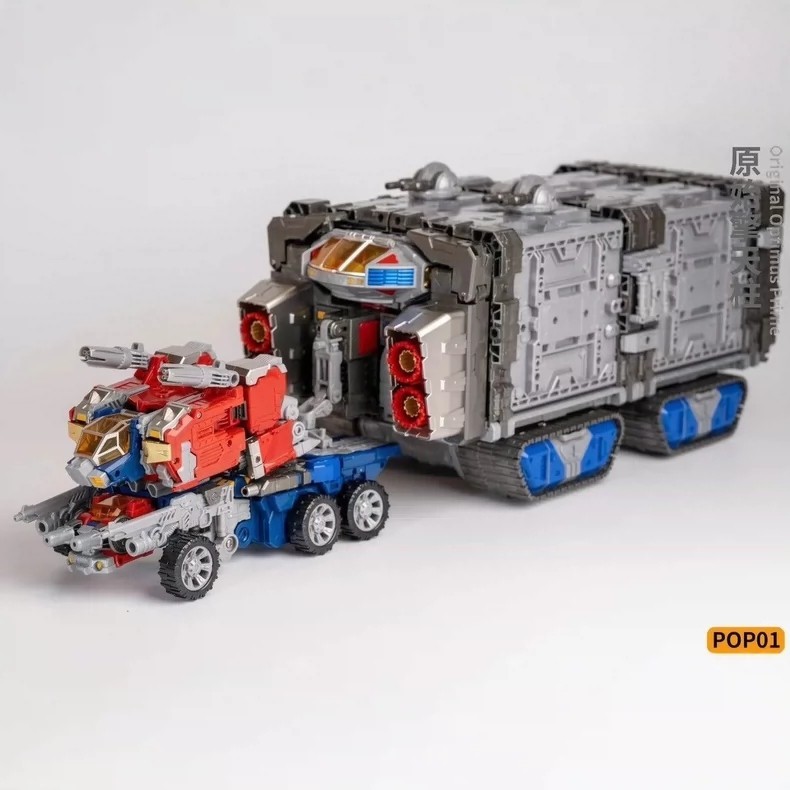 Ready! New 4th Party Diaclone-POP01 OP Prime Action Figure Transforms Toy