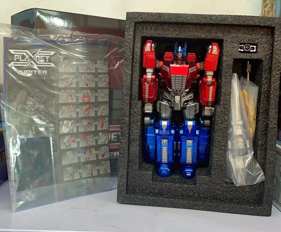 In Stock New Planet X PX-10C Jupiter OP Commander Metallic Version Action Figure
