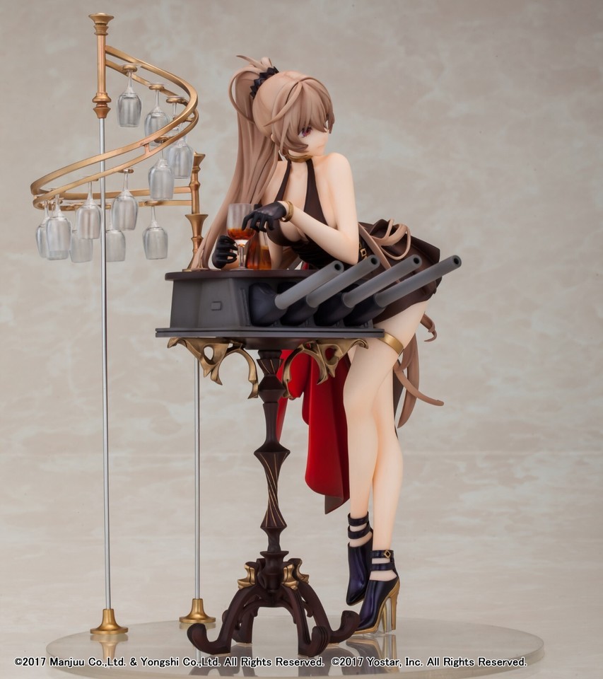 WINGS INC Authentic Azur Lane Jean Bart Dress Ver. 1/7 Anime Figure Toy 260mm