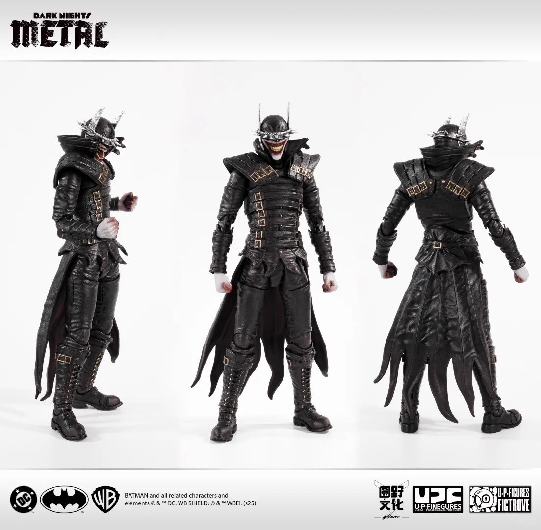 Ready! New LPZZ 1/12 Dark Knight Metal The Batman Who Laughs Action Figure