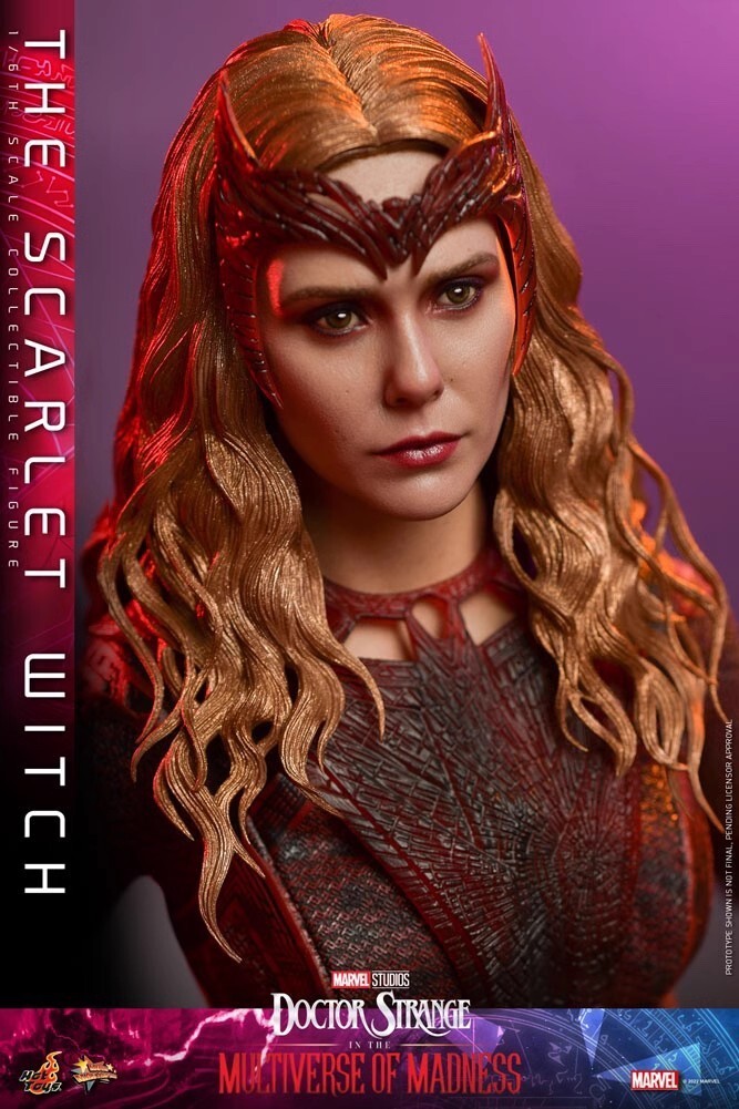 Ready! Hot Toys MMS652 The Multiverse of Madness 1/6 The Scarlet Witch Figure