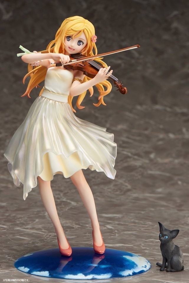 ANIPLEX Genuine Your Lie in April Miyazono Kaori Dress 1/8 Figure Model Gifts