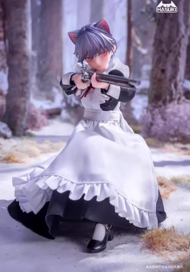 Ready! New HASUKI PA.010 Nun Maid Gunner 1/12 FKEY Complete Action Figure