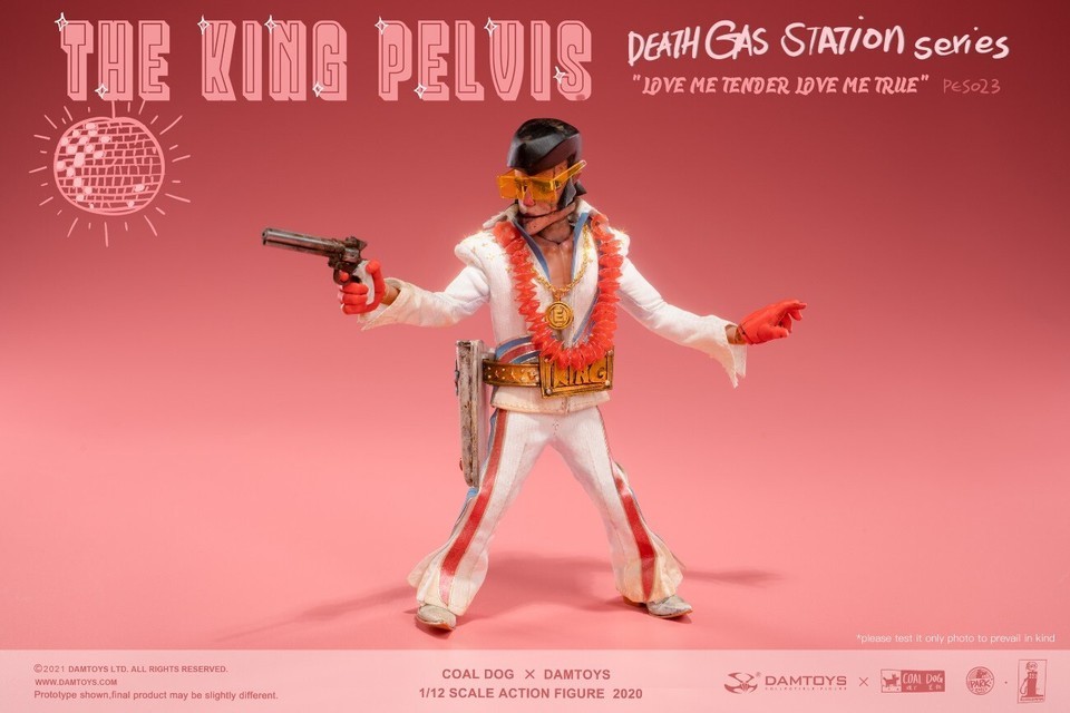 DAMTOYS x COALDOG Coal PES023 1/12 THE KING PELVIS Death Gas Station 6" Figure