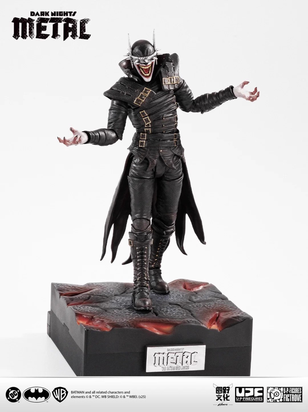 Ready! New LPZZ 1/12 Dark Knight Metal The Batman Who Laughs Action Figure