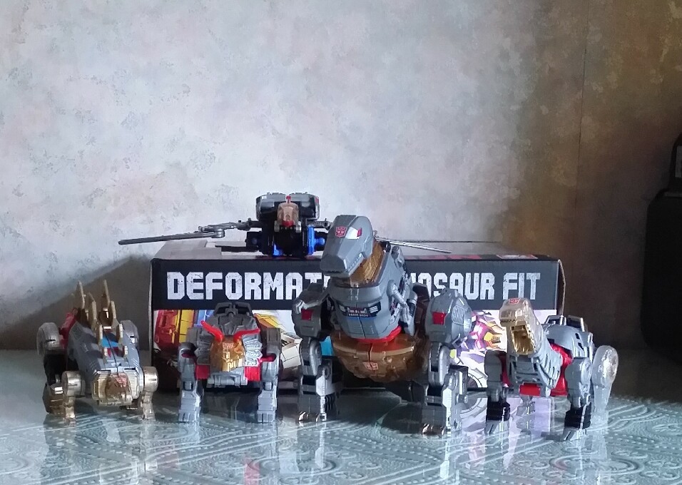 BPF transforms Generations Power of the Primes Volcanicus Dinobot Toys .ver