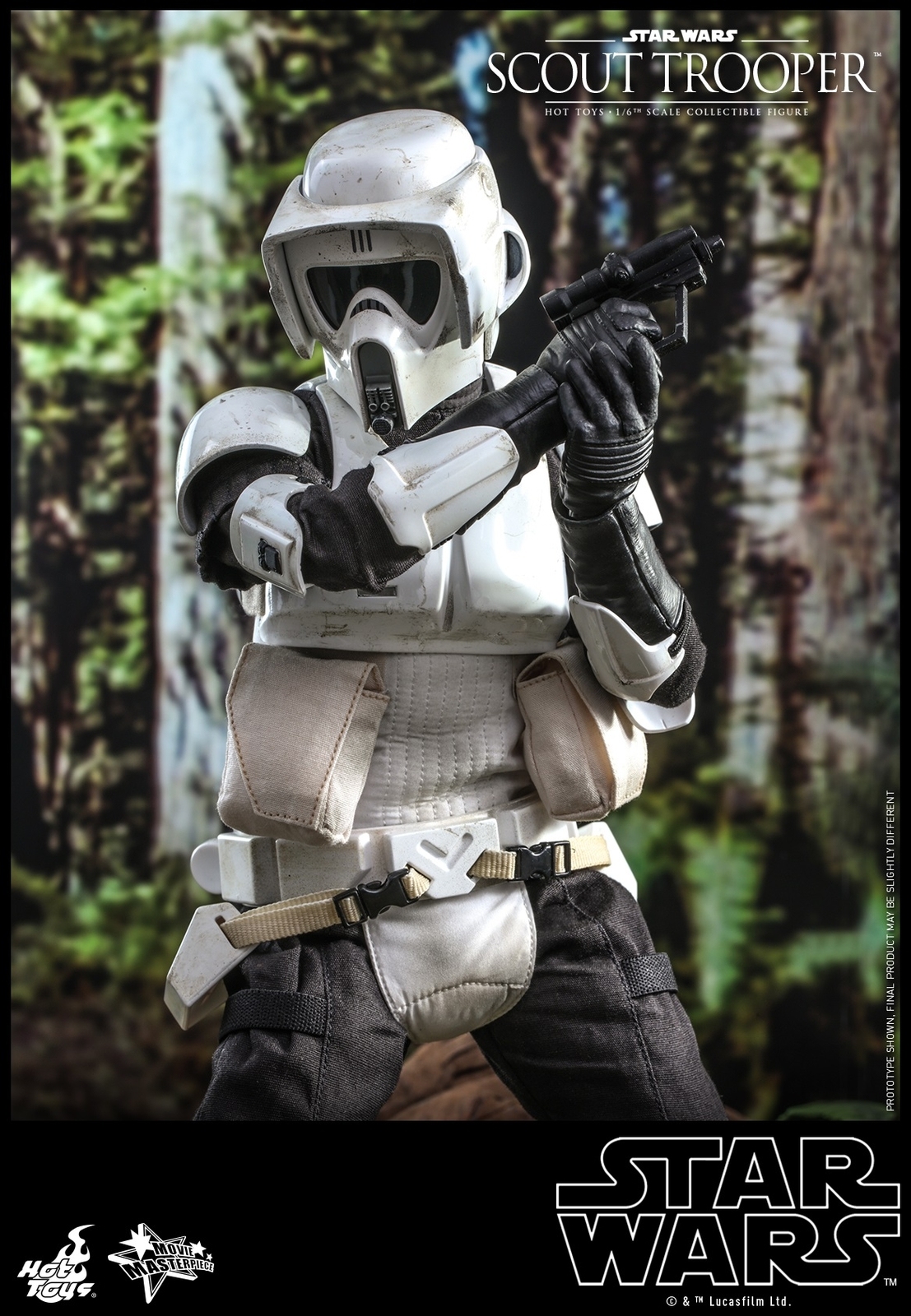 New Hot Toys MMS611 STAR WARS: RETURN OF THE JEDI 1/6 SCOUT TROOPER Figure