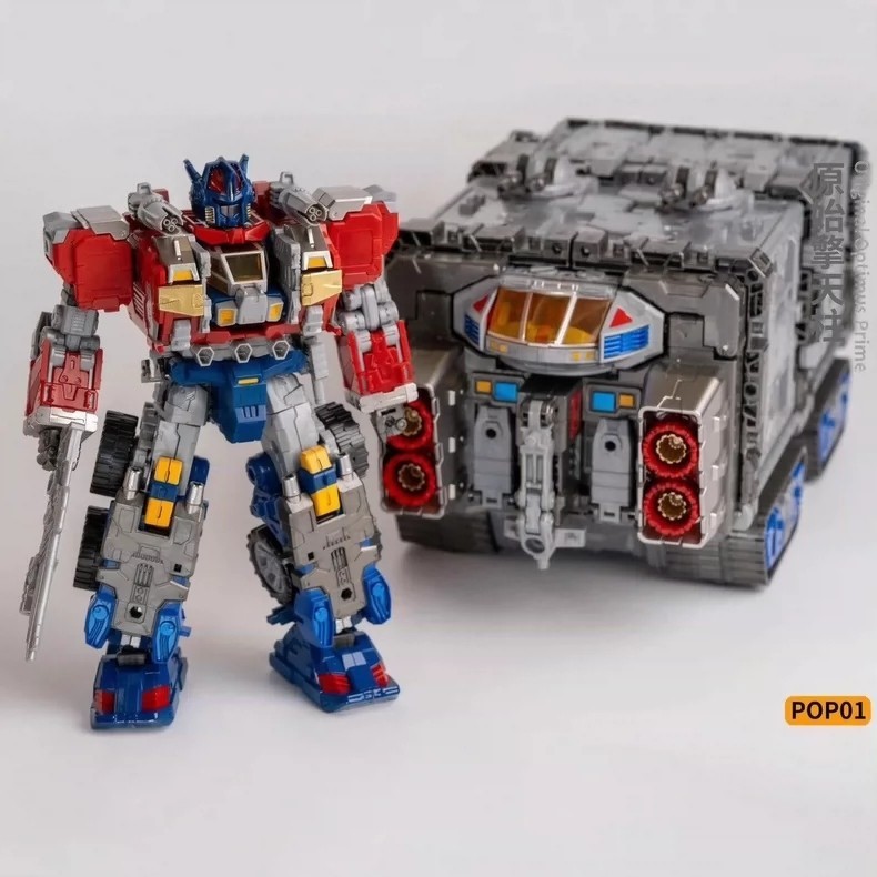 Ready! New 4th Party Diaclone-POP01 OP Prime Action Figure Transforms Toy