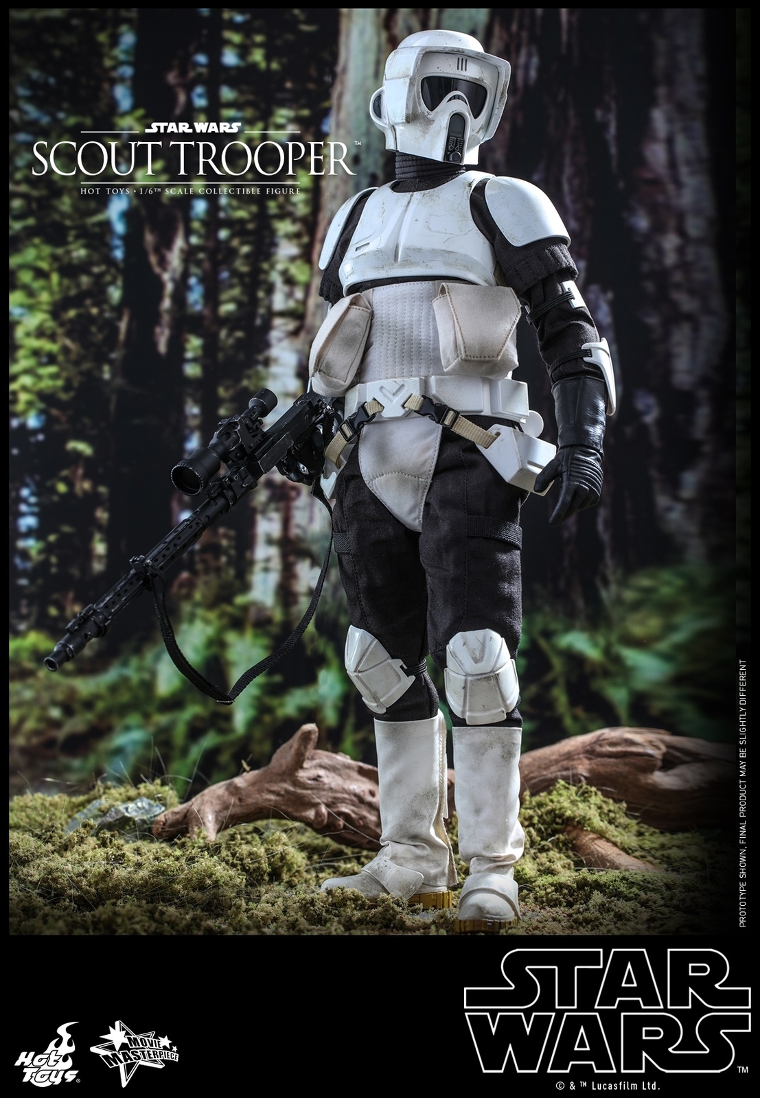 New Hot Toys MMS611 STAR WARS: RETURN OF THE JEDI 1/6 SCOUT TROOPER Figure