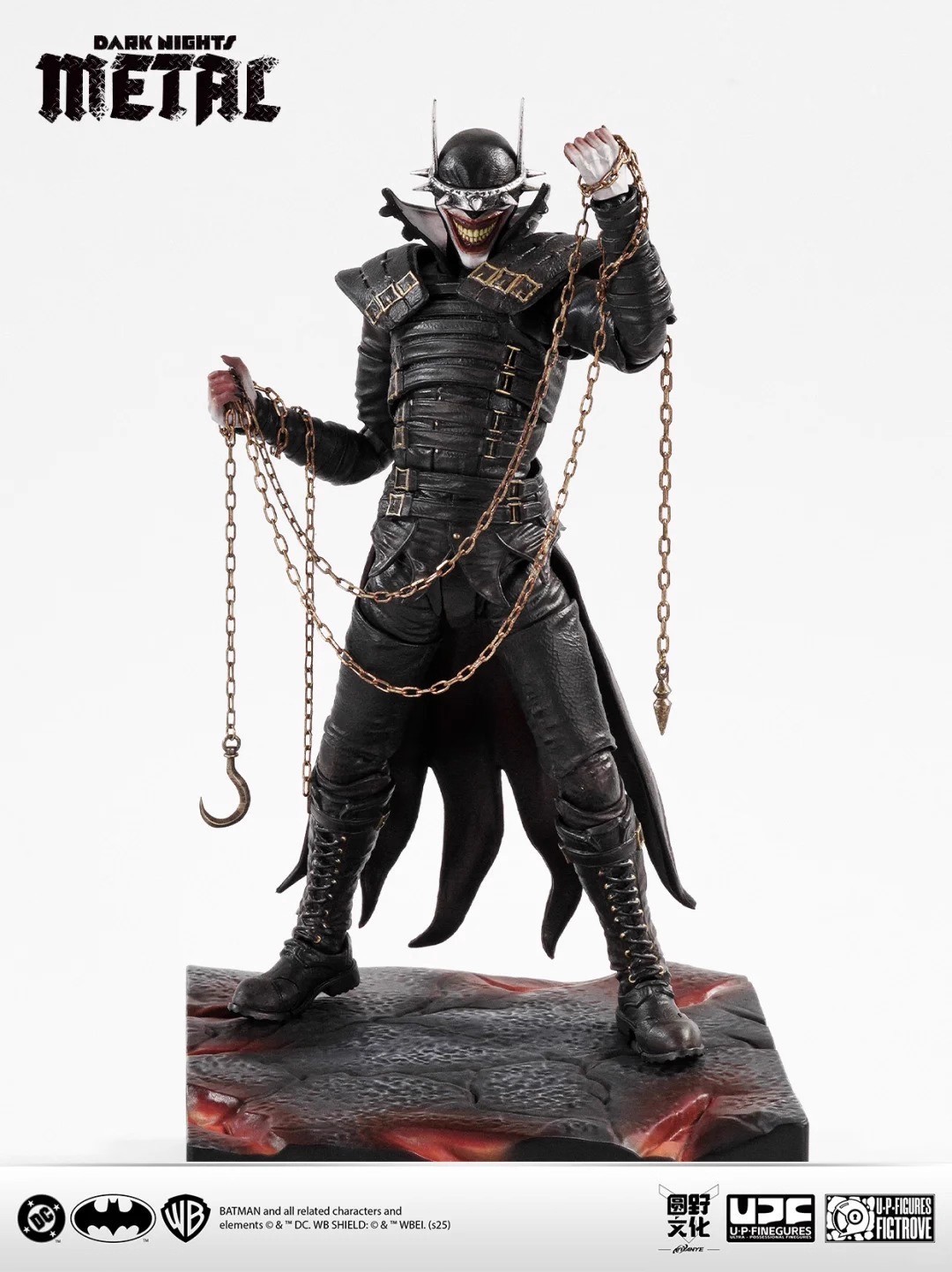Ready! New LPZZ 1/12 Dark Knight Metal The Batman Who Laughs Action Figure