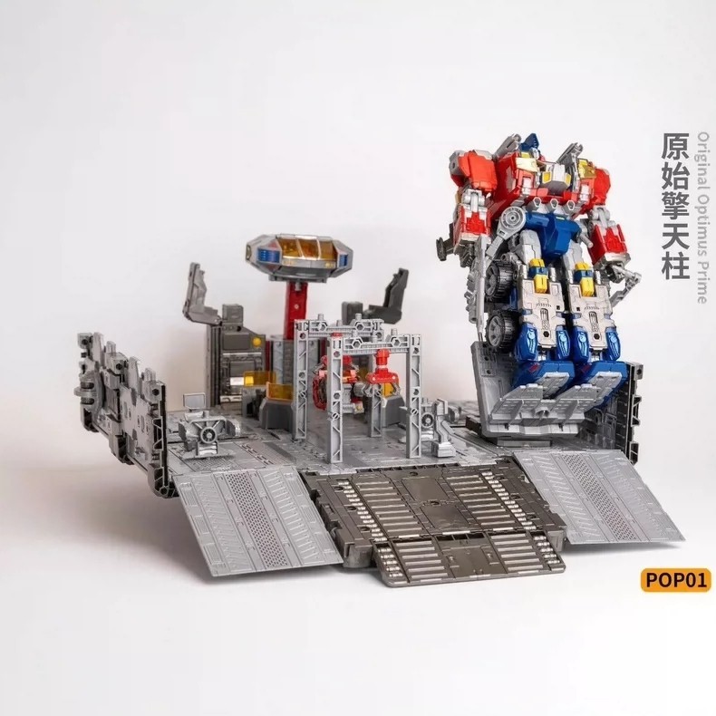 Ready! New 4th Party Diaclone-POP01 OP Prime Action Figure Transforms Toy