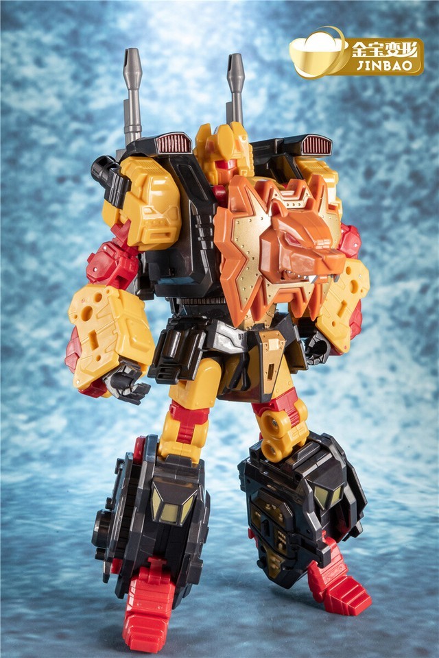 Jinbao Predaking Oversized Set Of 5 New Version MMC Feral Rex With Original Box