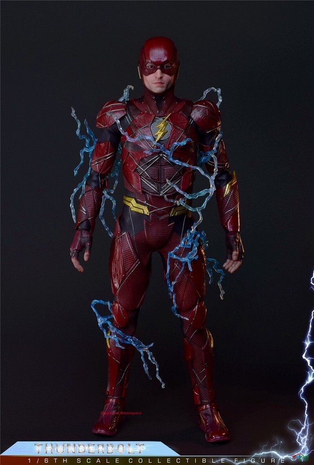 Ready! BY-ART BY-020 1/6 The Flash THUNDERBOLT Action Figure Collection