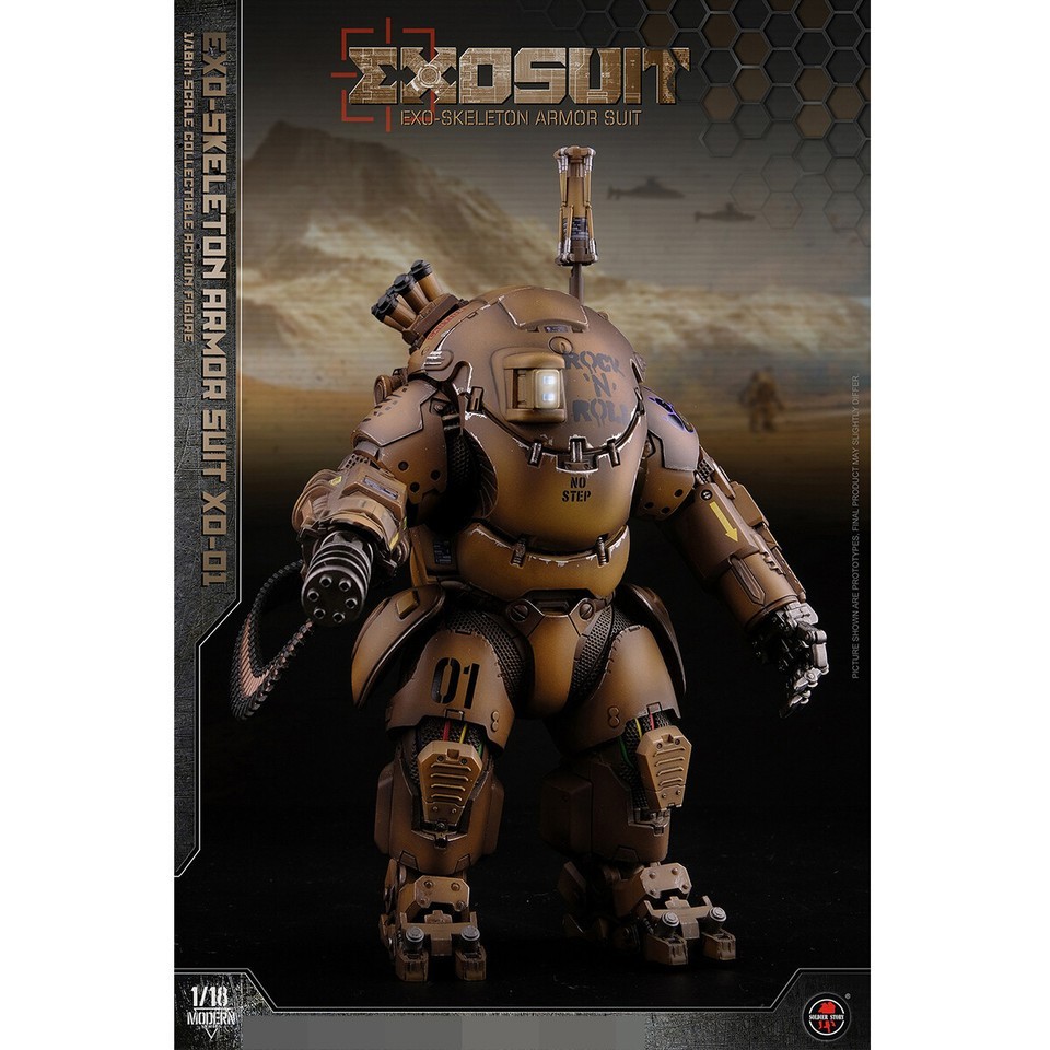 SoldierStory SSE001 1/18 EXO-Skeleton Armor Suit XO-01 Action Figure In Stock