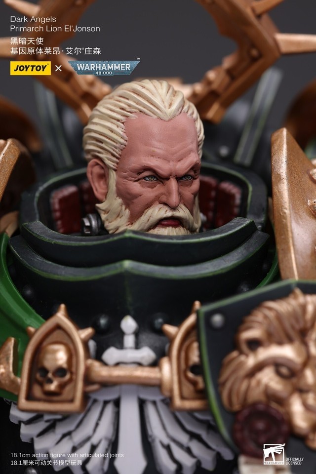JOYTOY x Warhammer 40k Dark Angels Primarch Lion EL' JONSON 1/18 7" FIGURE