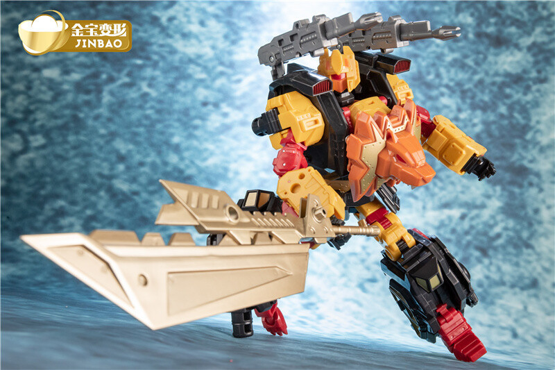 Jinbao Predaking Oversized Set Of 5 New Version MMC Feral Rex With Original Box
