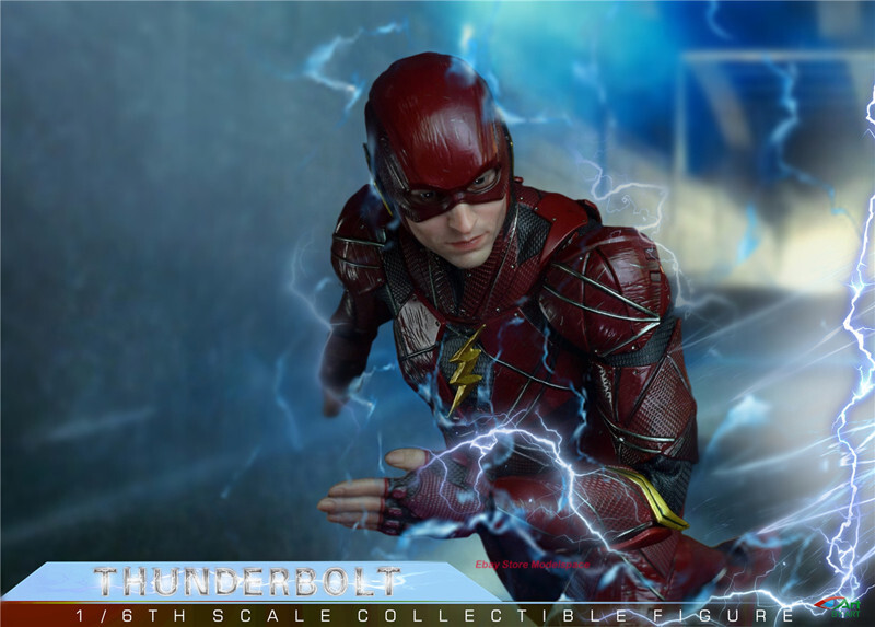 Ready! BY-ART BY-020 1/6 The Flash THUNDERBOLT Action Figure Collection