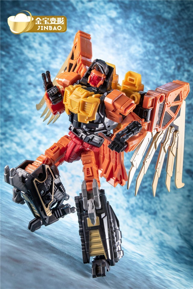 Jinbao Predaking Oversized Set Of 5 New Version MMC Feral Rex With Original Box