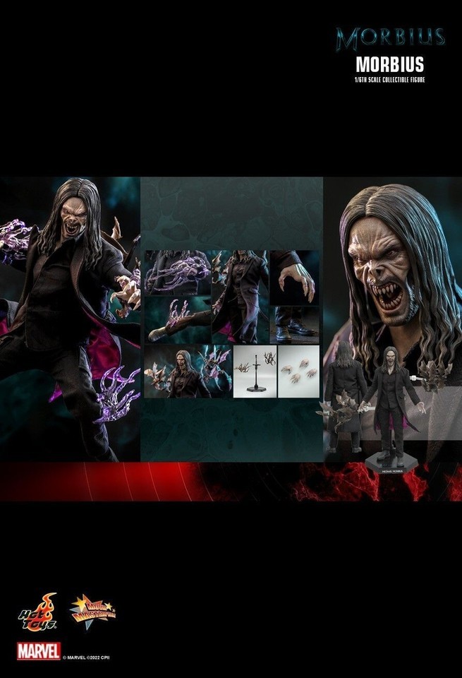 New In Stock Hot Toys MMS665 1/6 MORBIUS Action Figure Collectible Model