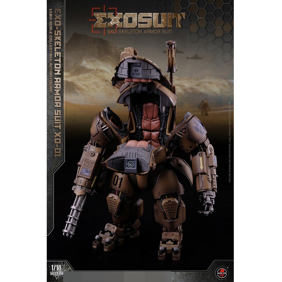 SoldierStory SSE001 1/18 EXO-Skeleton Armor Suit XO-01 Action Figure In Stock