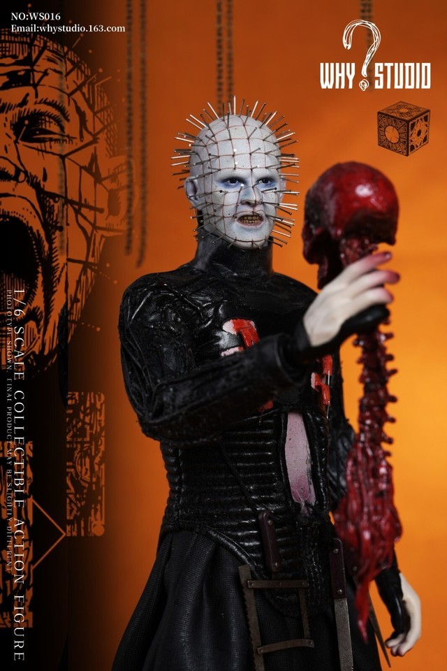 In Stock New WHY STUDIO WS016 1/6 Hellraiser 12" Collectible Action Figure Model