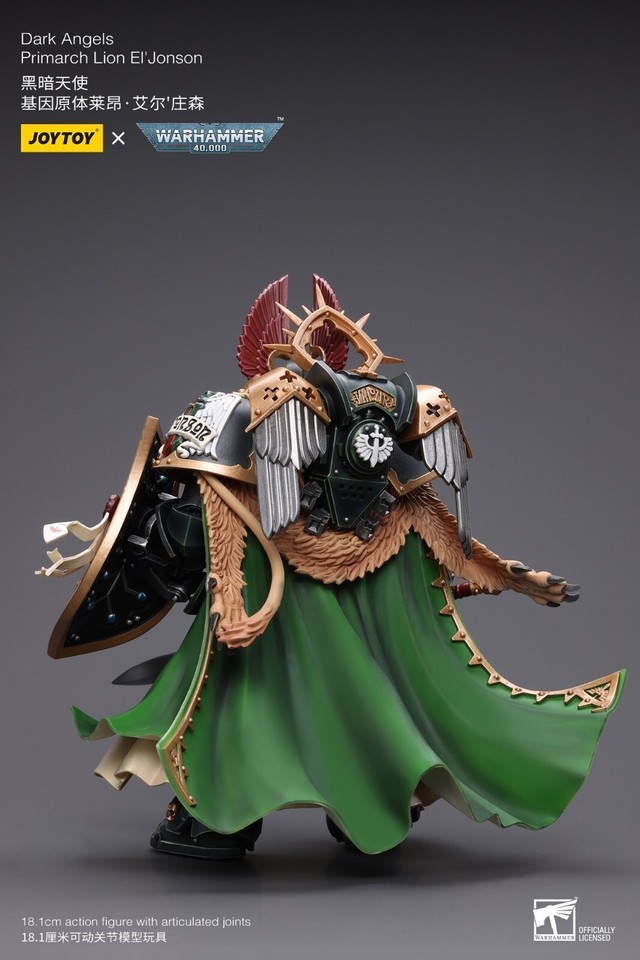 JOYTOY x Warhammer 40k Dark Angels Primarch Lion EL' JONSON 1/18 7" FIGURE