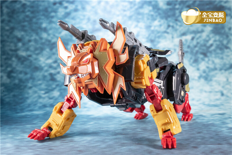 Jinbao Predaking Oversized Set Of 5 New Version MMC Feral Rex With Original Box