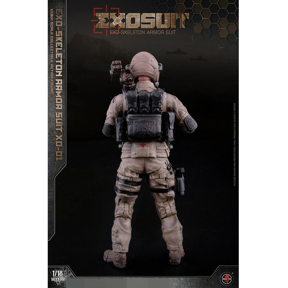 SoldierStory SSE001 1/18 EXO-Skeleton Armor Suit XO-01 Action Figure In Stock
