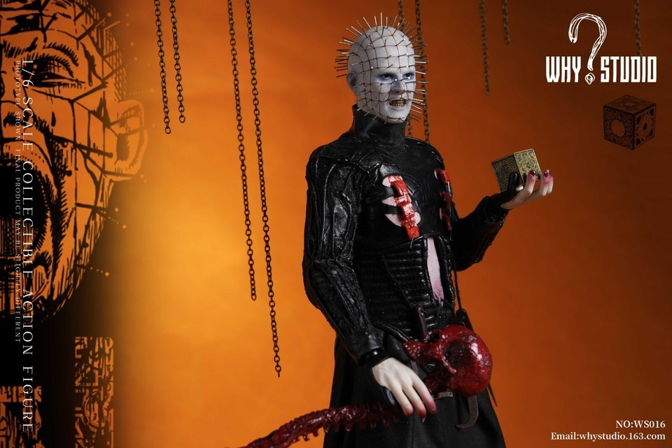In Stock New WHY STUDIO WS016 1/6 Hellraiser 12" Collectible Action Figure Model