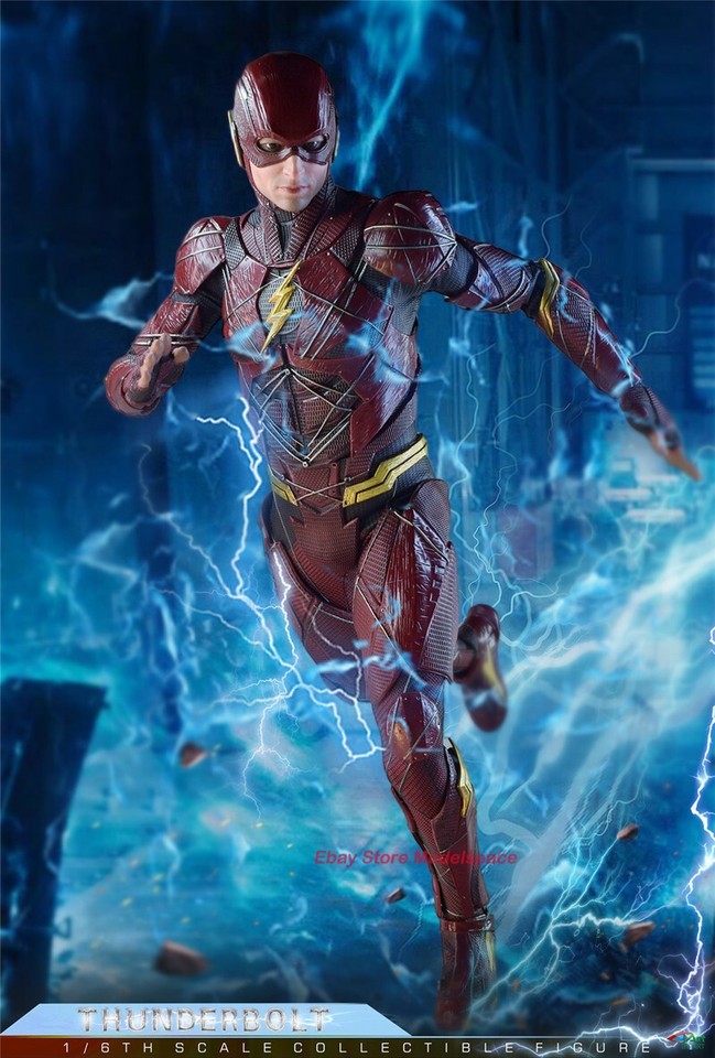 Ready! BY-ART BY-020 1/6 The Flash THUNDERBOLT Action Figure Collection