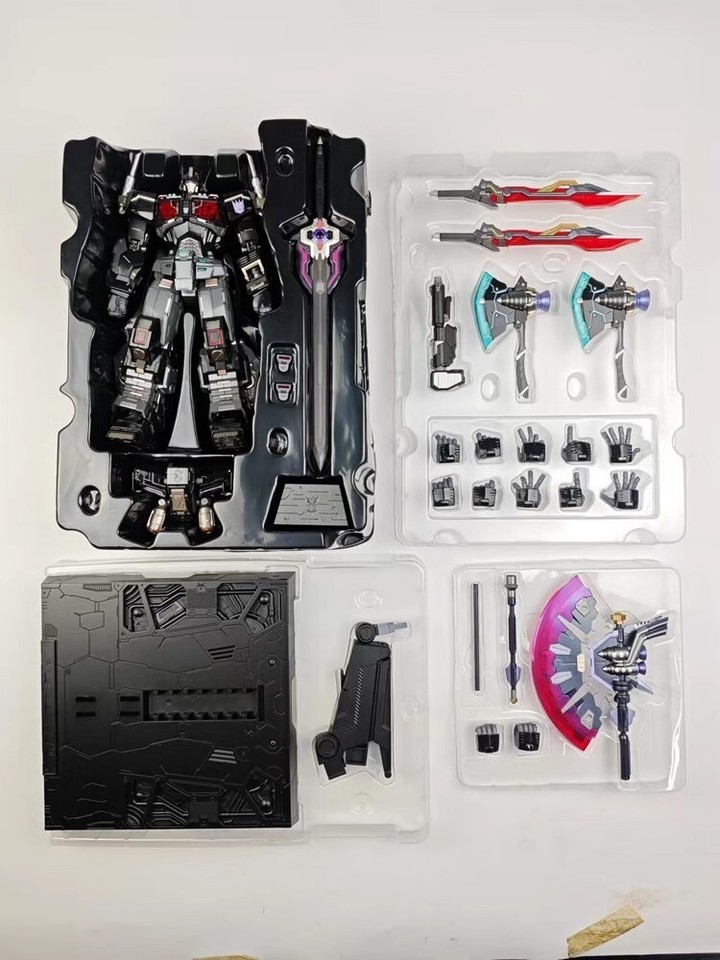 New Metal Club MuscleBear Nemesis Prime Black OP Action Figure Model In Stock