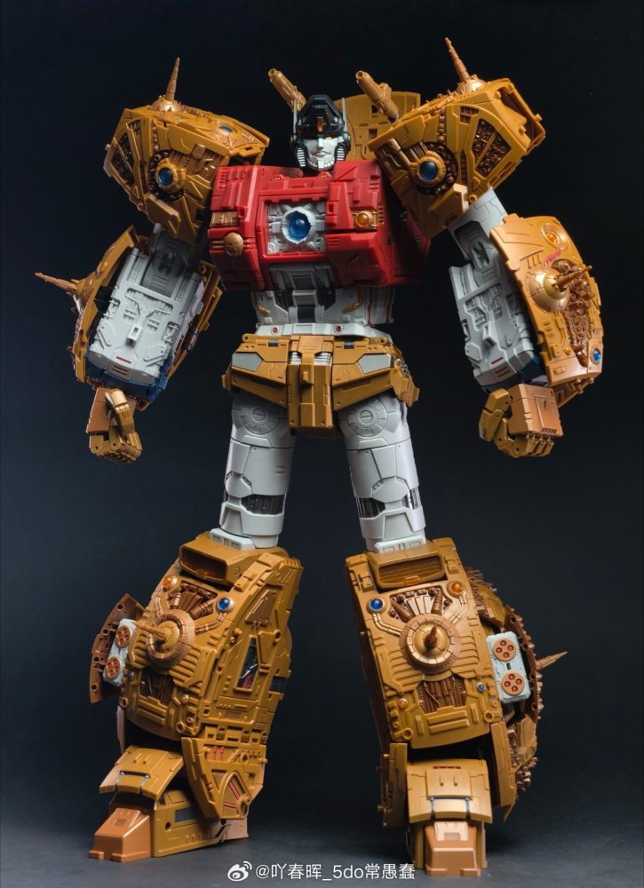 Ready! New 01-Studio 01S02B Primus the Creator Seed Yellow Color Version Figure