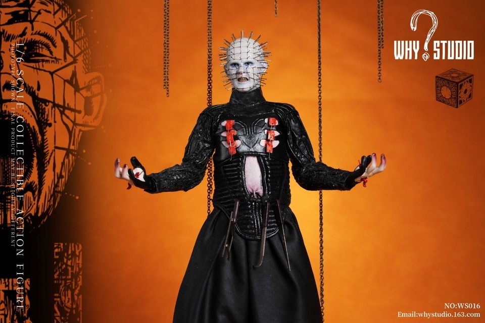 In Stock New WHY STUDIO WS016 1/6 Hellraiser 12" Collectible Action Figure Model