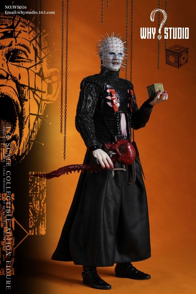 In Stock New WHY STUDIO WS016 1/6 Hellraiser 12" Collectible Action Figure Model