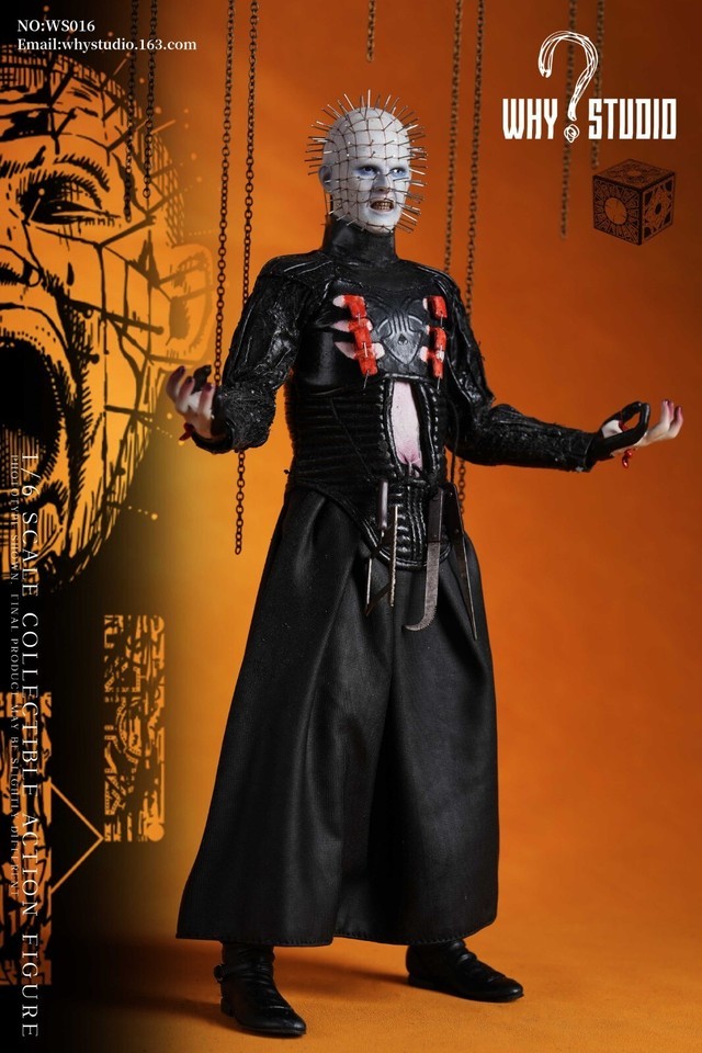 In Stock New WHY STUDIO WS016 1/6 Hellraiser 12" Collectible Action Figure Model