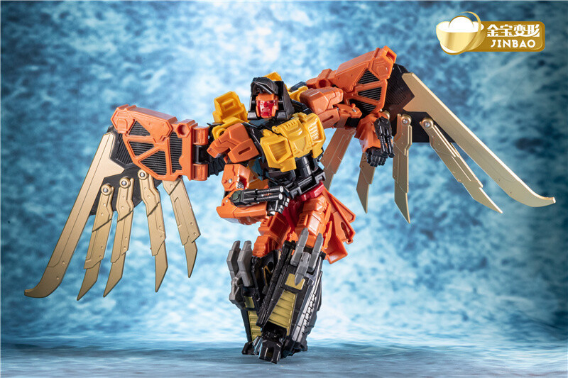 Jinbao Predaking Oversized Set Of 5 New Version MMC Feral Rex With Original Box