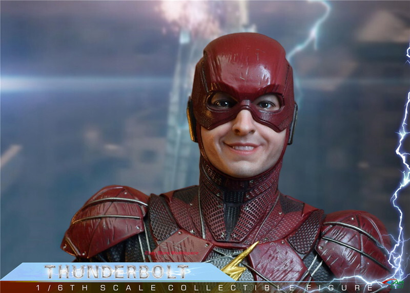 Ready! BY-ART BY-020 1/6 The Flash THUNDERBOLT Action Figure Collection