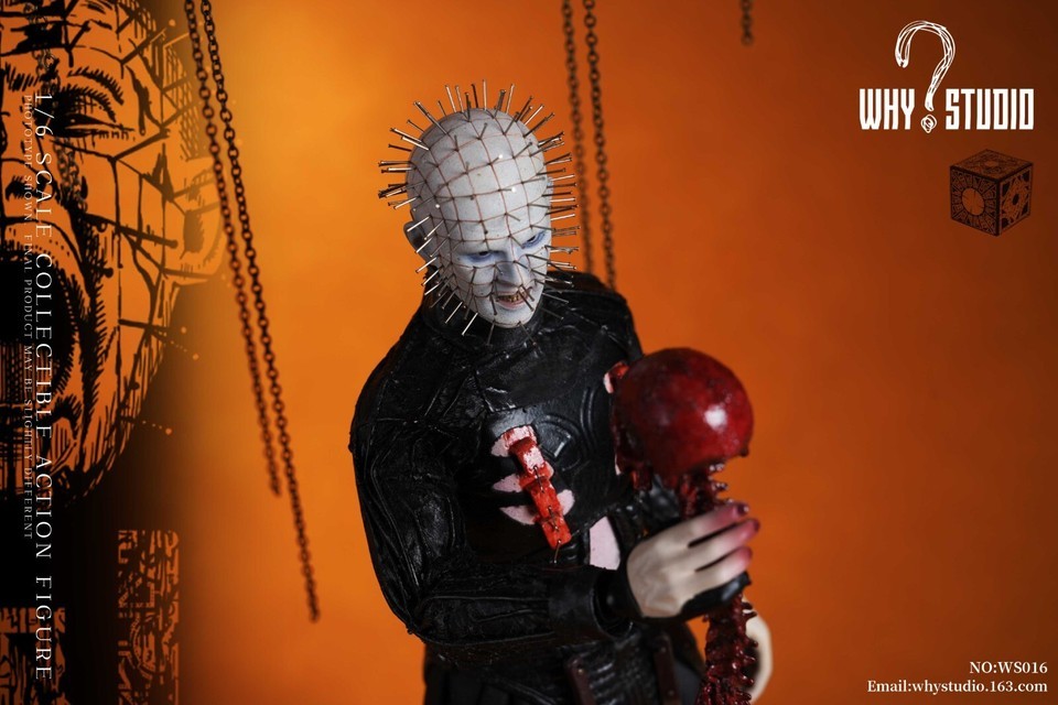 In Stock New WHY STUDIO WS016 1/6 Hellraiser 12" Collectible Action Figure Model