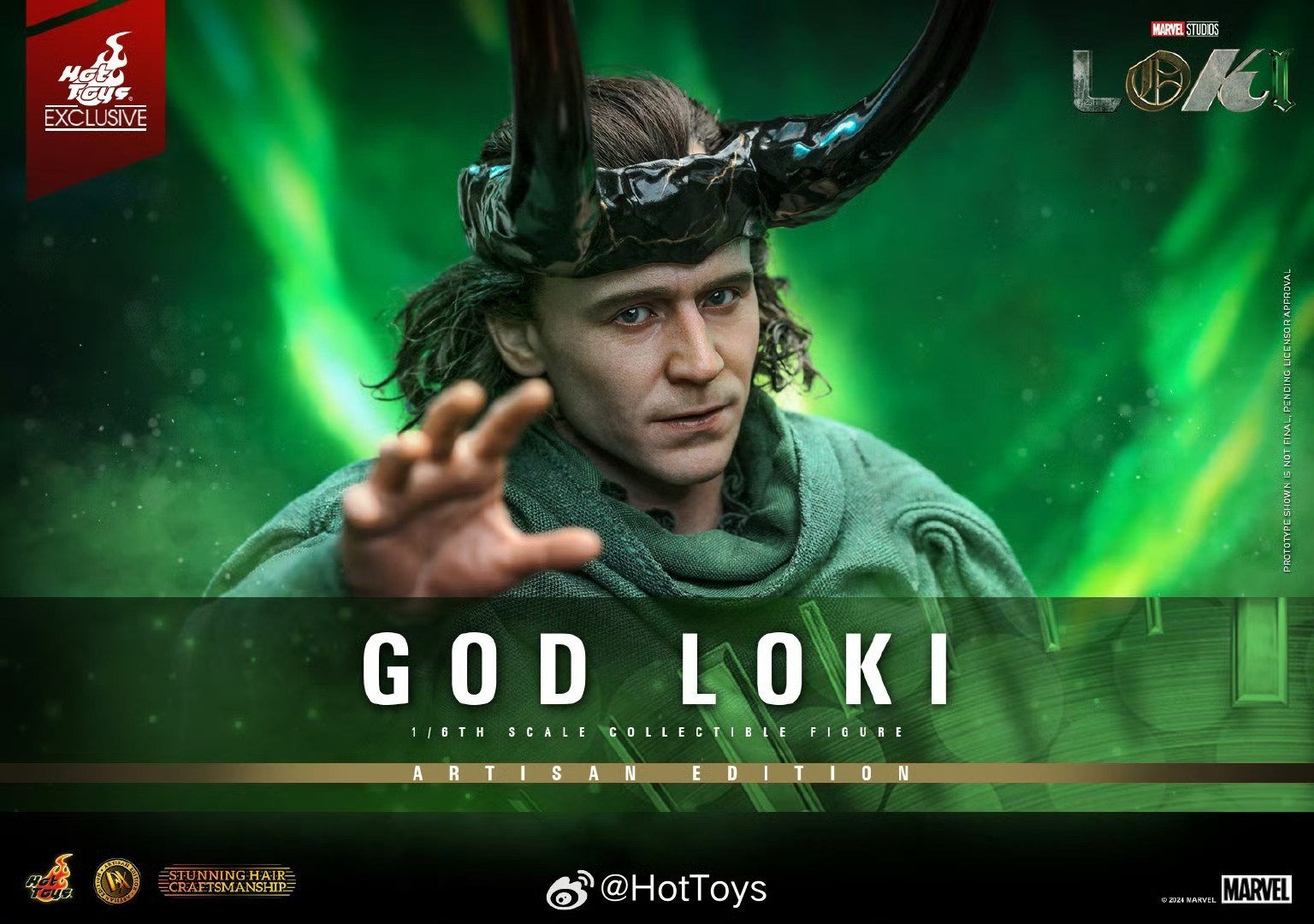 Ready! New Hot Toys DX41AE Loki - God Loki Artisan Edition 1/6 Action Figure