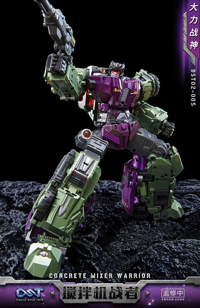 Ready! New DreamStar Toys DST02-005 Devastator Mixmaster Action Figure Toy