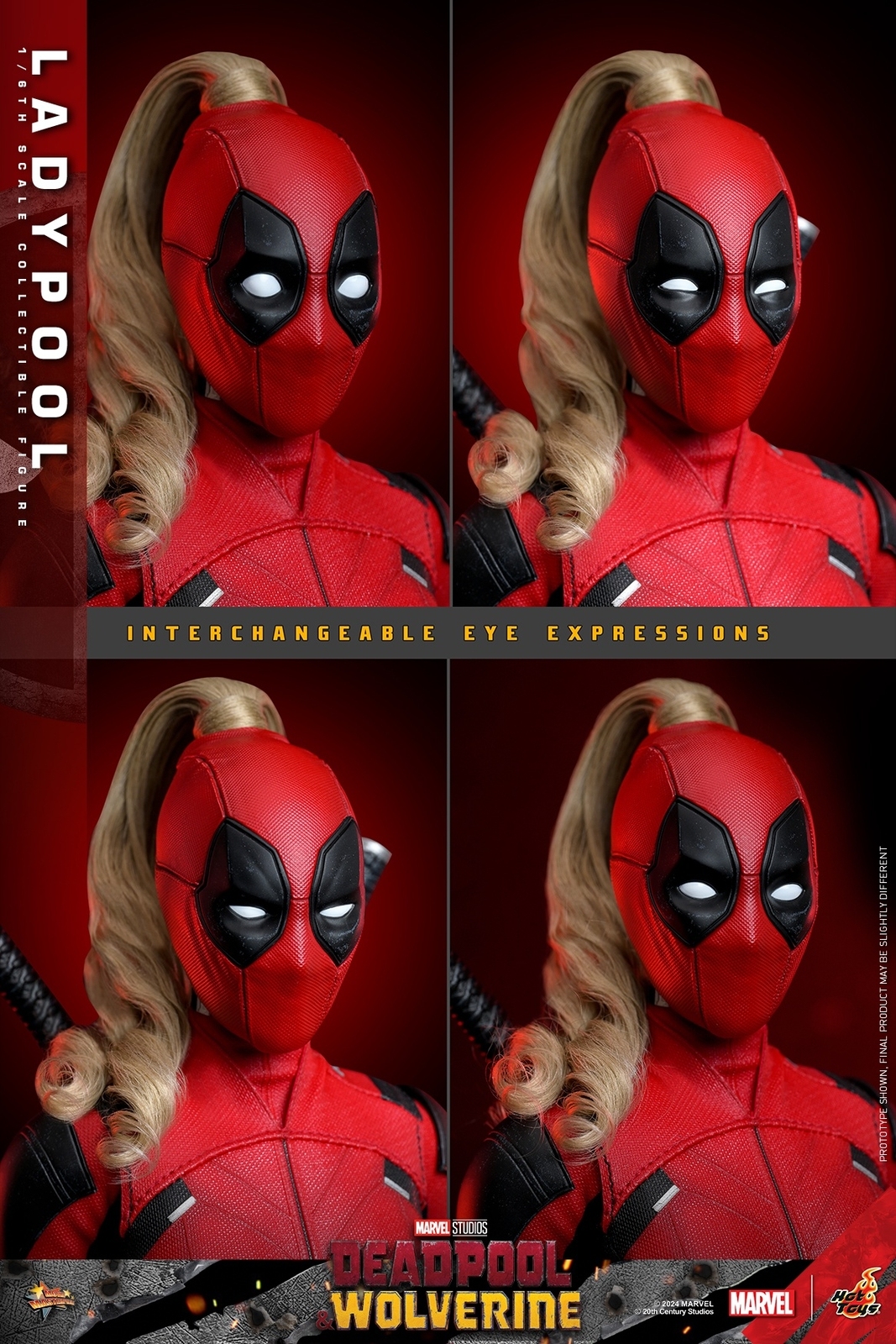 Ready! New Hot Toys MMS747 Deadpool &amp; Wolverine 1/6 Ladypool Action Figure Model