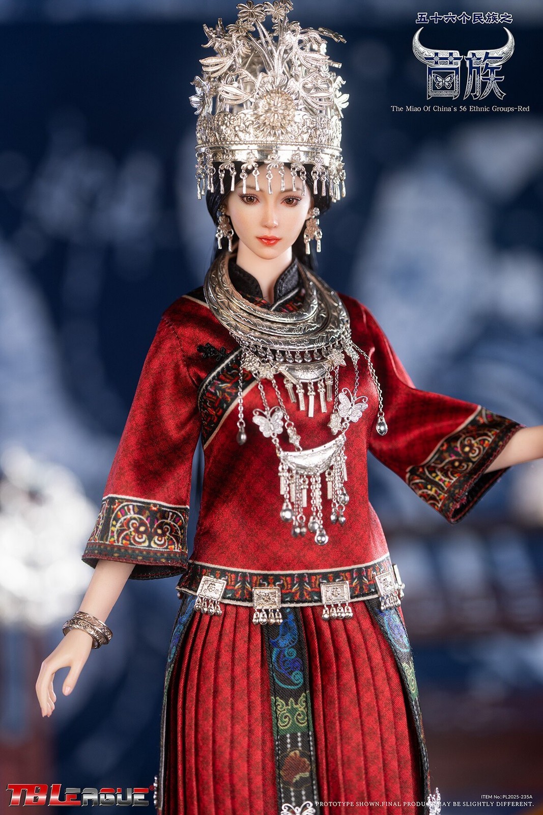 In Stock New TBLeague PL2025-235 Miao Ethnic Group Nationality 1/6 Figure