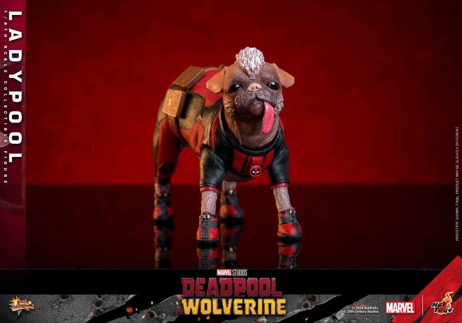 Ready! New Hot Toys MMS747 Deadpool &amp; Wolverine 1/6 Ladypool Action Figure Model