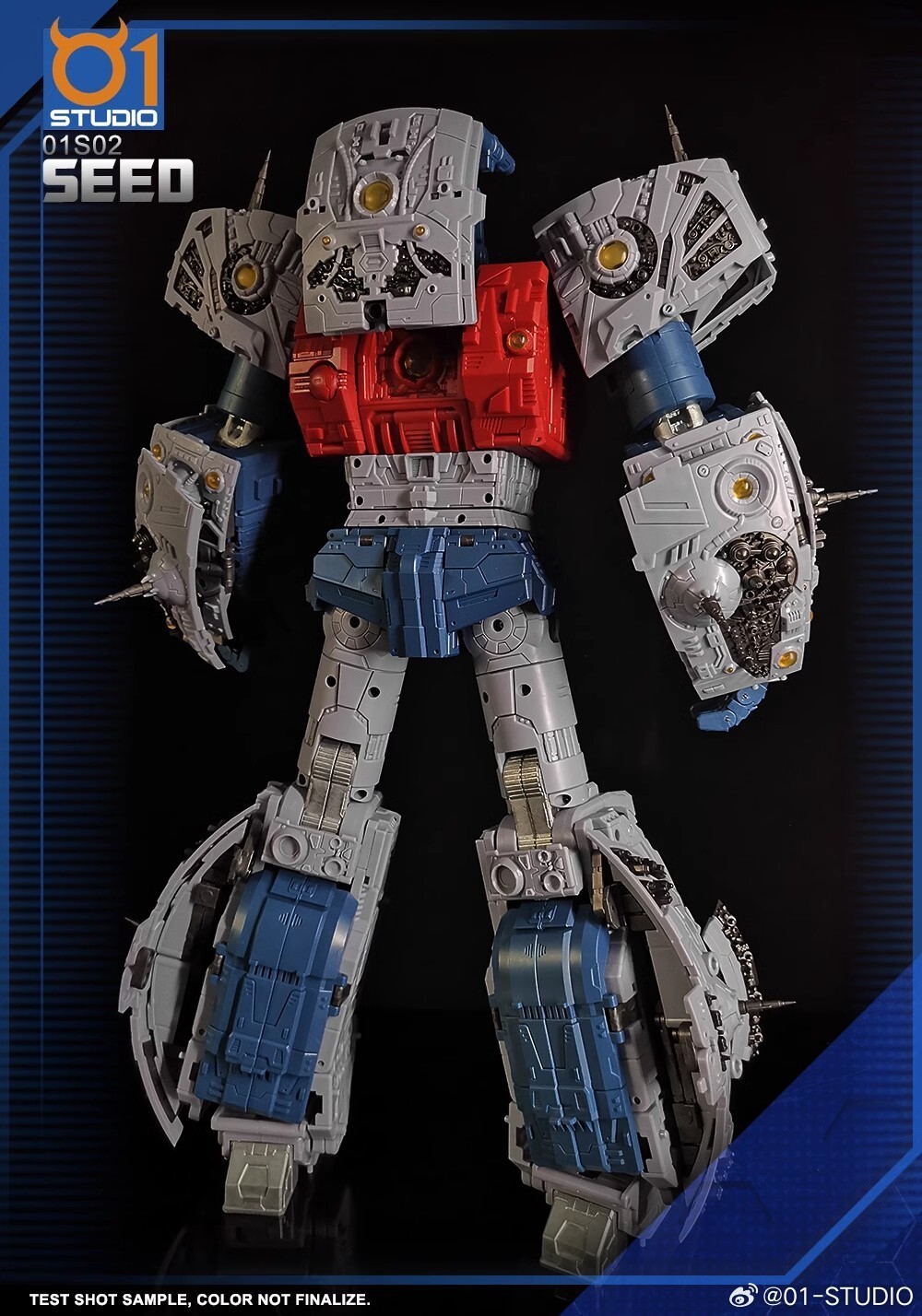 Ready! New 01-Studio Primus the Creator Seed Action Figure Transformable Toy