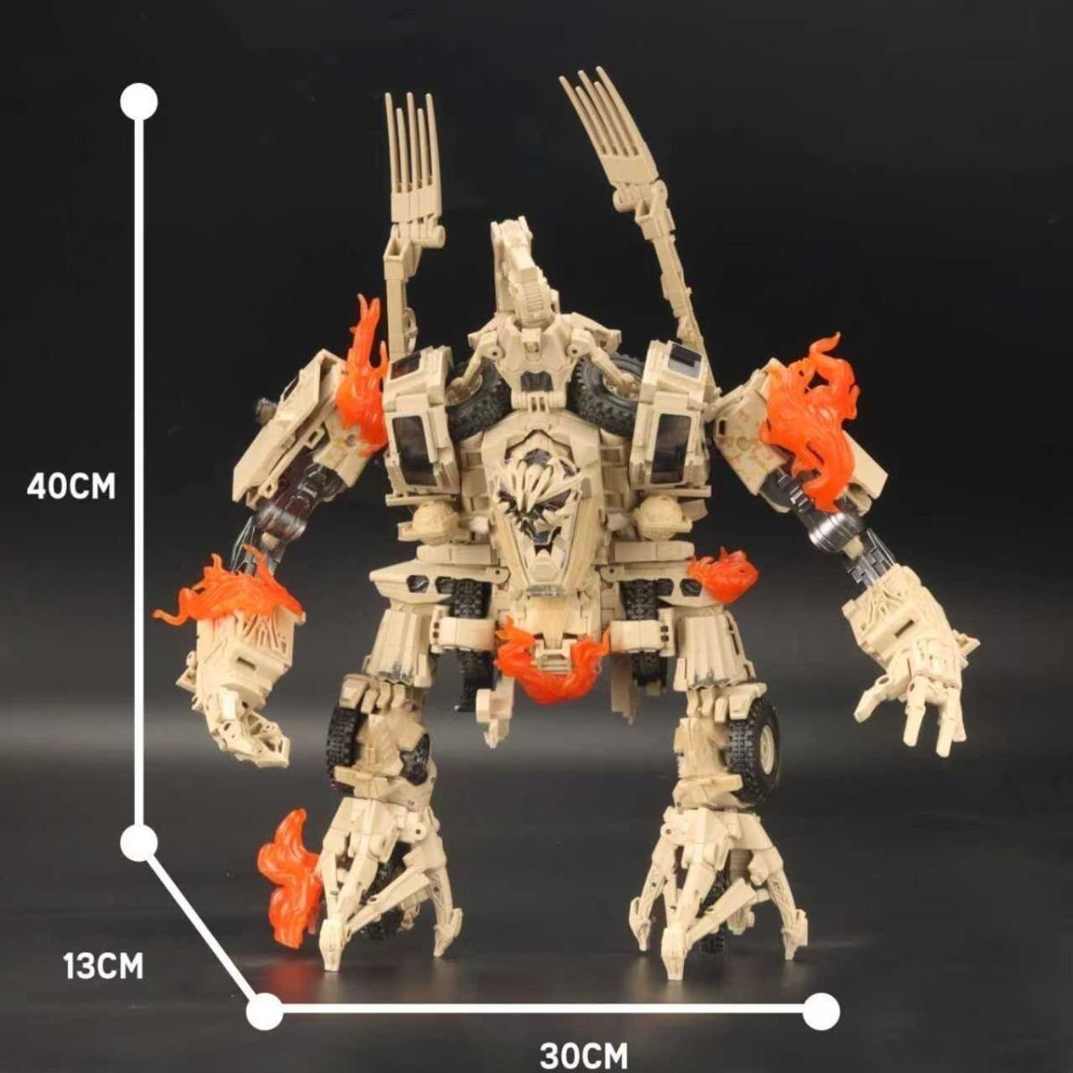 In Stock New 4th Party Masterpiece NBE-01 Bonecrusher Oversized Version Toy