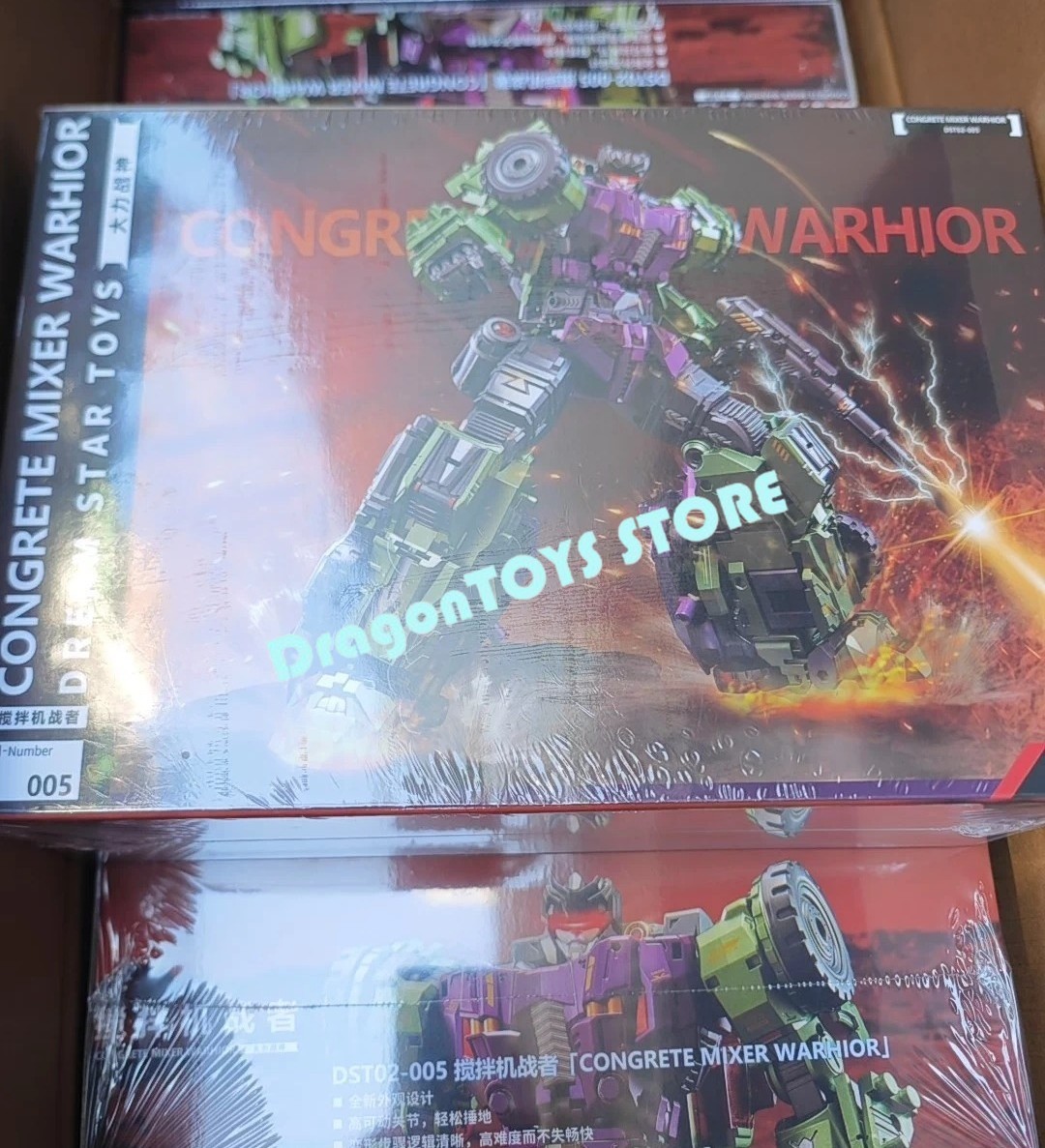 Ready! New DreamStar Toys DST02-005 Devastator Mixmaster Action Figure Toy