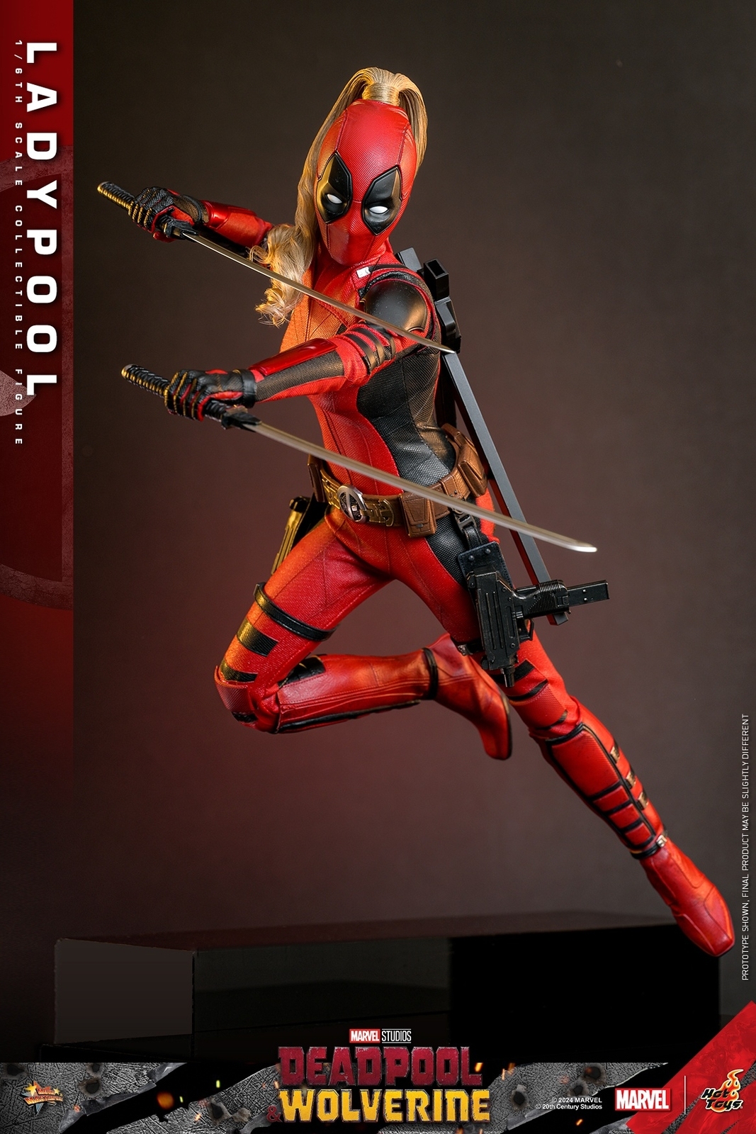Ready! New Hot Toys MMS747 Deadpool &amp; Wolverine 1/6 Ladypool Action Figure Model